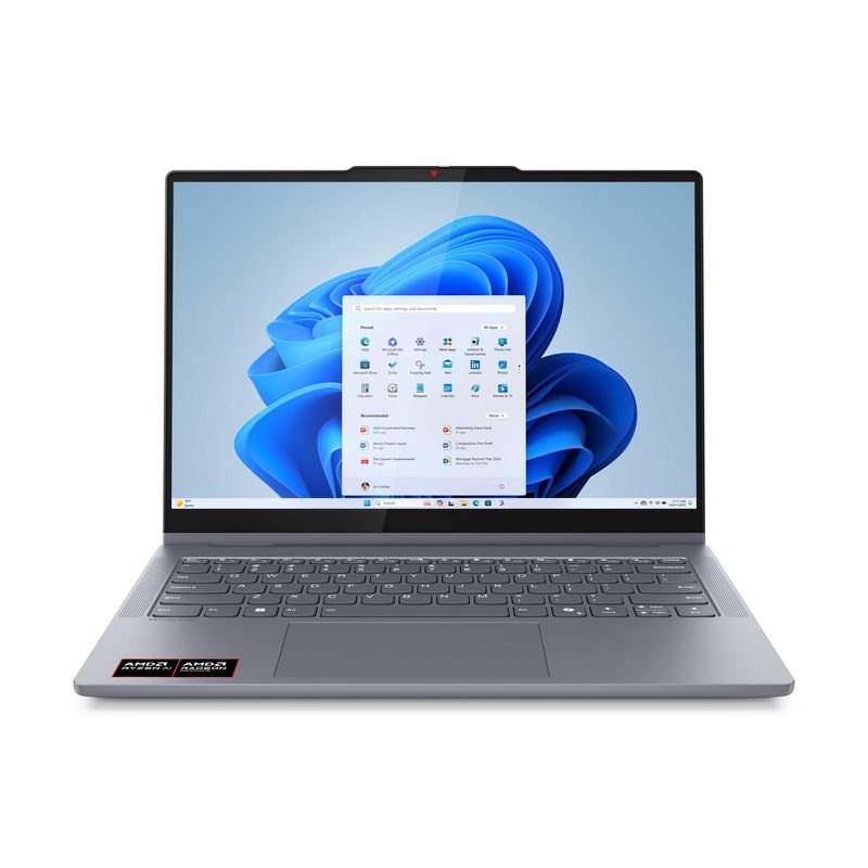 Lenovo IdeaPad 5 2-in-1 14AKP10 Copilot+ PC AMD Ryzen™ AI 5 340 Hybrid (2-in-1) 35.6 cm (14") Touchscreen WUXGA 16 GB LPDDR5x-SDRAM 512 GB SSD Wi-Fi 7 (802.11be) Windows 11 Home Grey German