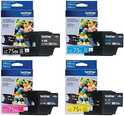 Brother LC75 High Yield -Ink -Cartridge Set