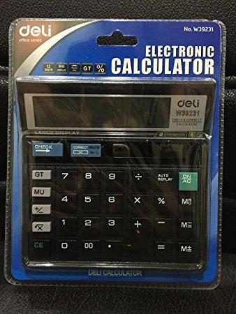 DELI ELECTRONIC CALCULATOR W-39231