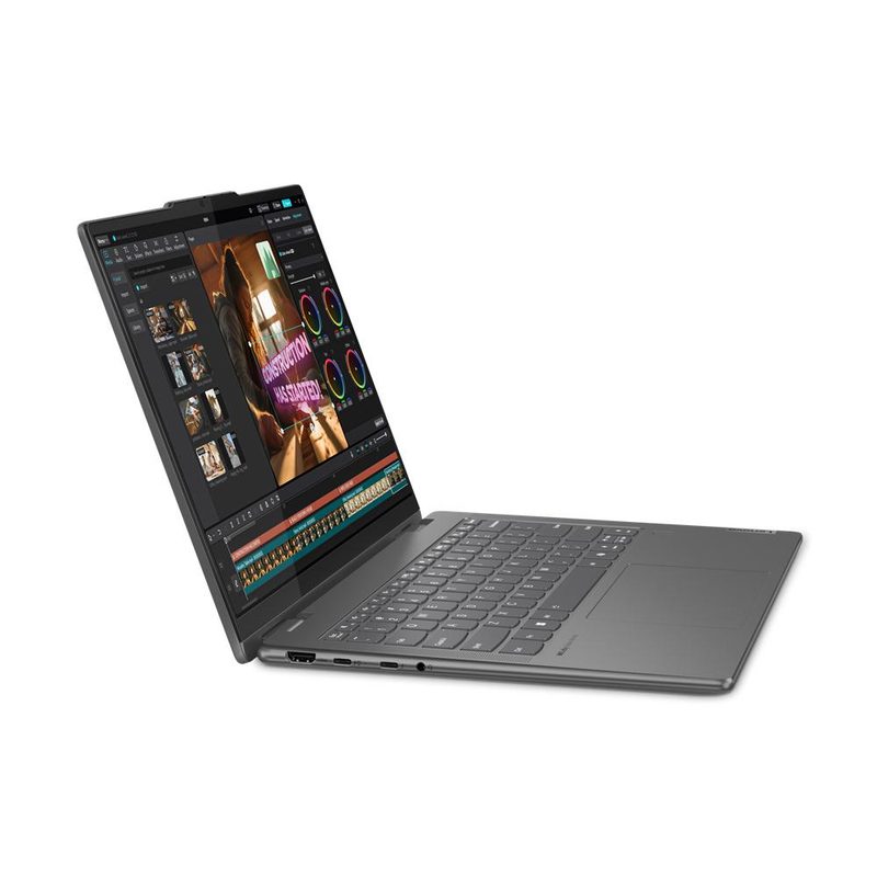 Lenovo Yoga 7 2-in-1 14IML9 Intel Core Ultra 7 155U Hybrid (2-in-1) 35.6 cm (14") Touchscreen WUXGA 16 GB LPDDR5x-SDRAM 1 TB SSD Wi-Fi 6E (802.11ax) Windows 11 Pro Grey US English