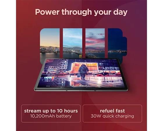 Lenovo Tab P12 Mediatek 128 GB 32.3 cm (12.7") 8 GB Wi-Fi 6 (802.11ax) Android 13 Grey