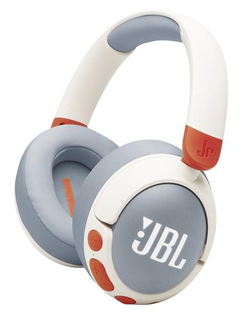 JBL Junior 470NC Headset Wireless Head-band Calls/Music USB Type-C Bluetooth Light grey, White