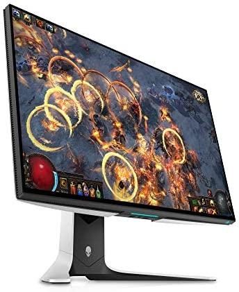 Alienware 27 Gaming Monitor – AW2721D – 240Hz, 27 Inch QHD (Quad High Definition), Fast IPS Monitor with VESA Display HDR 600, NVIDIA G-SYNC Ultimate Certification, White, XW3CK