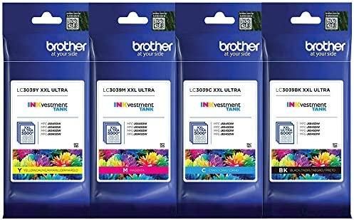 Brother LC3039 (BK/C/M/Y) Ultra High Yield Ink Cartridge Set