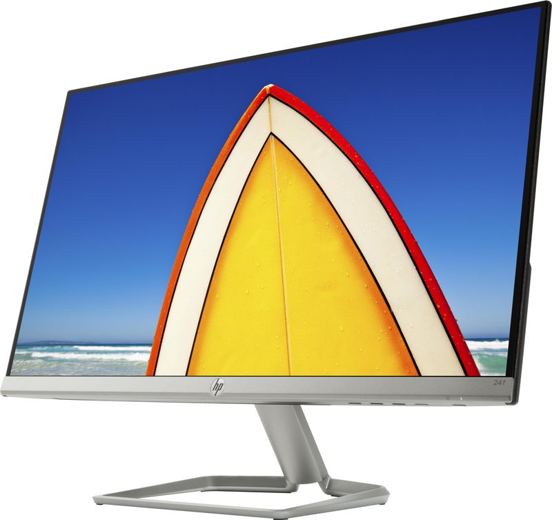 HP 24f computer monitor 60.5 cm (23.8") 1920 x 1080 pixels Full HD LED Silver