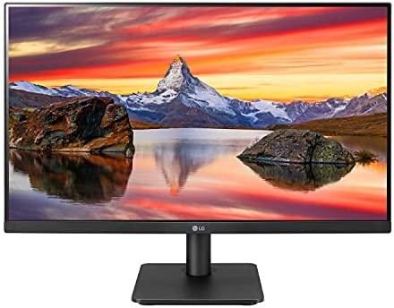 LG 24MP400-B 24” Full HD (1920 x 1080) IPS Monitor with 3-Side Virtually Borderless Design, AMD FreeSync and OnScreen Control – Black