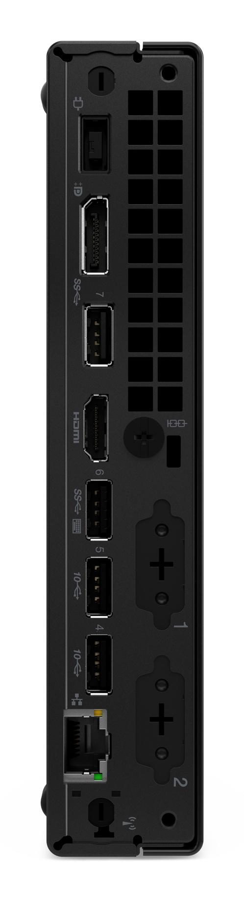 Lenovo ThinkCentre M70q Gen 6 Intel Core Ultra 5 235T 32 GB DDR5-SDRAM 1 TB SSD Windows 11 Pro Mini PC Black