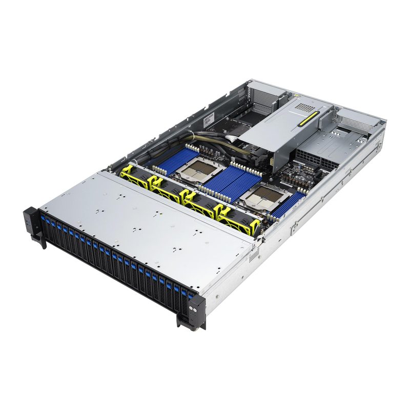 ASUS RS720A-E12-RS24 Socket SP5 Rack (2U) Grey