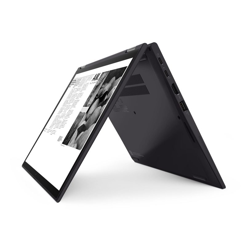 Lenovo ThinkPad X13 Yoga Gen 2 (Intel) Intel® Core™ i5 i5-1135G7 Hybrid (2-in-1) 33.8 cm (13.3") Touchscreen WUXGA 8 GB LPDDR4x-SDRAM 256 GB SSD Wi-Fi 6 (802.11ax) Windows 11 Pro Black
