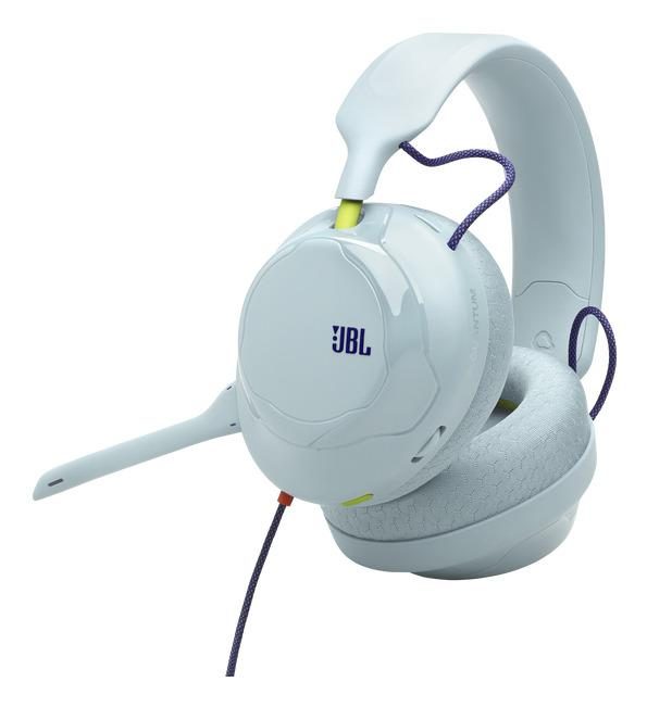 JBL Quantum 120 Headset Wired Head-band Gaming Light Blue