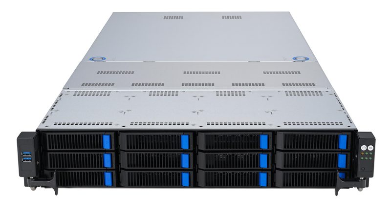 ASUS RS720A-E12-RS12 Socket SP5 Rack (2U) Grey
