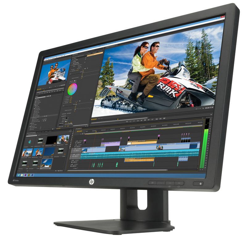 HP Z24i computer monitor 61 cm (24") 1920 x 1200 pixels LED Black