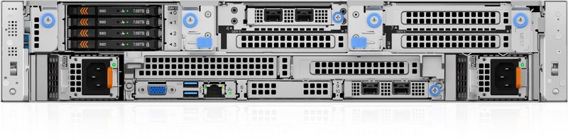 DELL PowerEdge R570 server 960 GB Rack (2U) Intel Xeon 6 6511P 2.3 GHz 16 GB DDR5-SDRAM 800 W