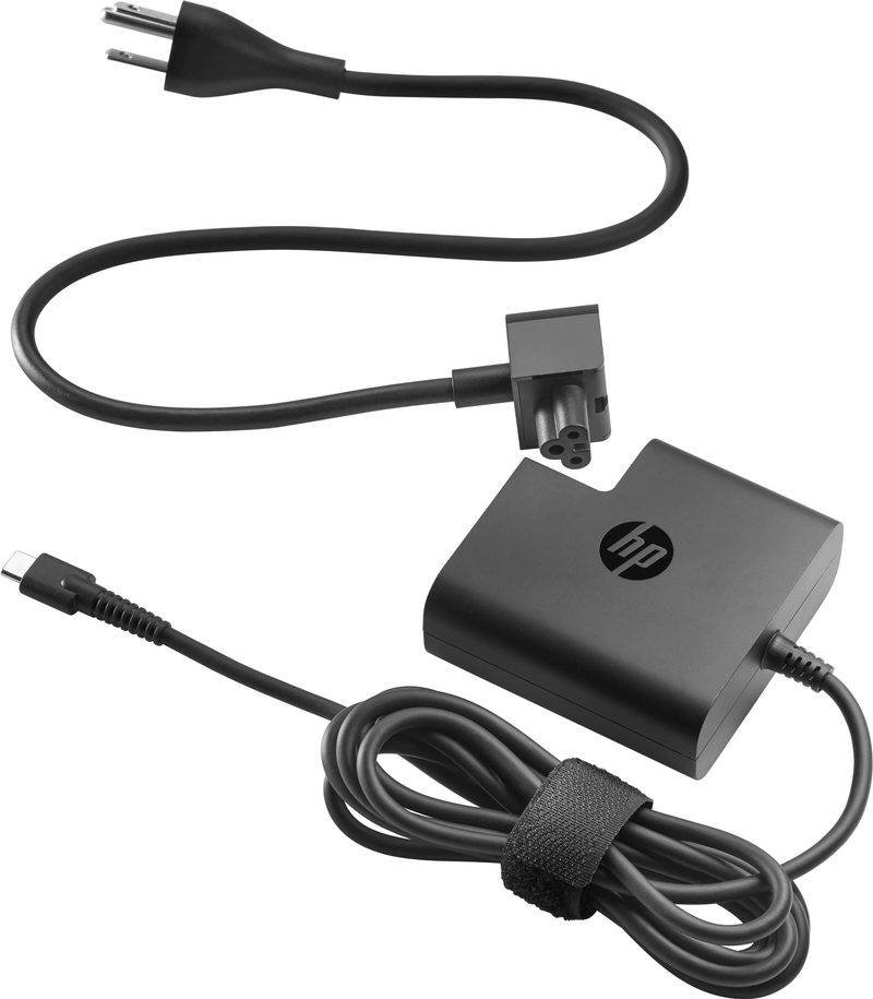 HP 65W USB-C Power Adapter power adapter/inverter Indoor Black