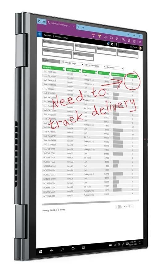 Lenovo ThinkPad X1 Yoga Gen 6 Intel® Core™ i7 i7-1185G7 Hybrid (2-in-1) 35.6 cm (14") Touchscreen WUXGA 16 GB LPDDR4x-SDRAM 512 GB SSD Wi-Fi 6 (802.11ax) Windows 11 Pro Grey French