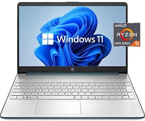 HP Pavilion 15.6″ FHD Laptop (2022 Latest Model), AMD Ryzen 5 5500U (Beats i7-11370H), 16GB RAM, 512GB PCIe NVMe M.2 SSD, Thin & Portable, Micro-Edge & Anti-Glare Screen, Long Battery Life, Windows 11