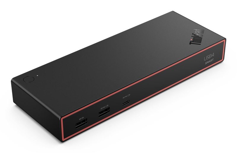 Lenovo ThinkPad USB4 Smart Dock 5500 with 135W Adapter Wired Black