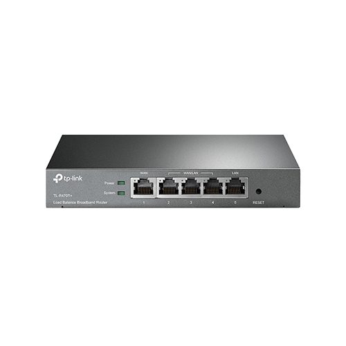 TP-LINK LOAD BALANCE BROADBAND ROUTER – TL-R470T + THE RELIABLE CHOICE