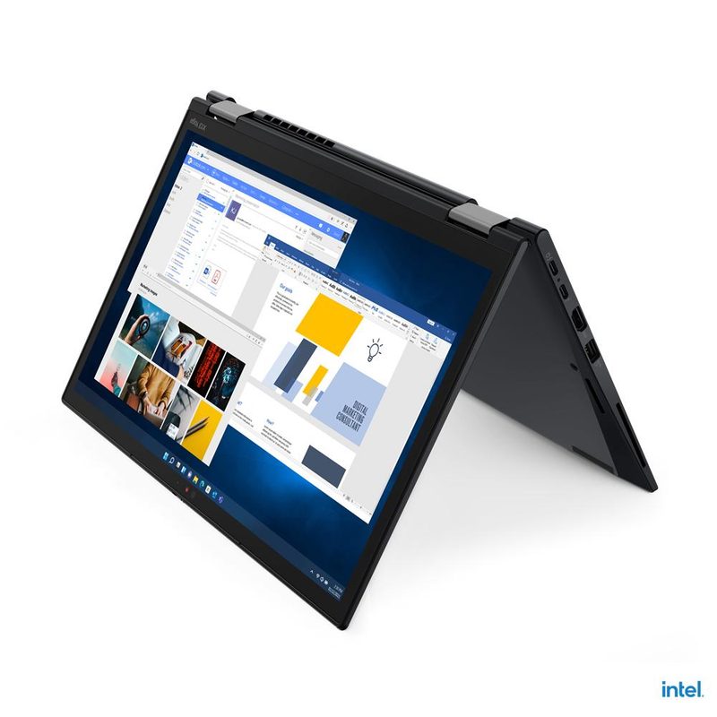 Lenovo ThinkPad X13 Yoga Intel® Core™ i7 i7-1265U Hybrid (2-in-1) 33.8 cm (13.3") Touchscreen WUXGA 32 GB LPDDR4x-SDRAM 512 GB SSD Wi-Fi 6E (802.11ax) Windows 11 Pro Black US English