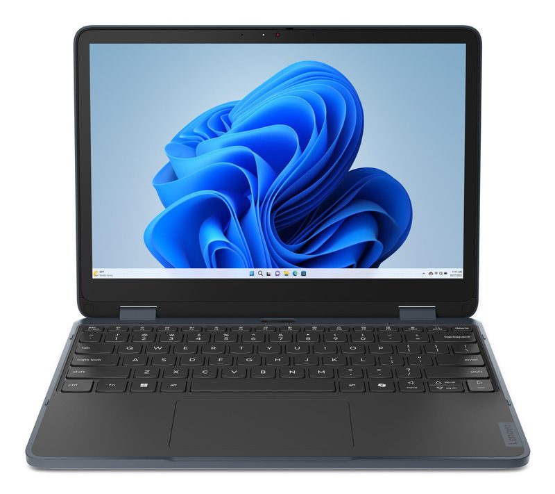 Lenovo 500w 2-in-1 Gen 5 N150 Hybrid (2-in-1) 31 cm (12.2") Touchscreen WUXGA 8 GB LPDDR5-SDRAM 128 GB SSD Wi-Fi 6E (802.11ax) Windows 11 Pro Grey French