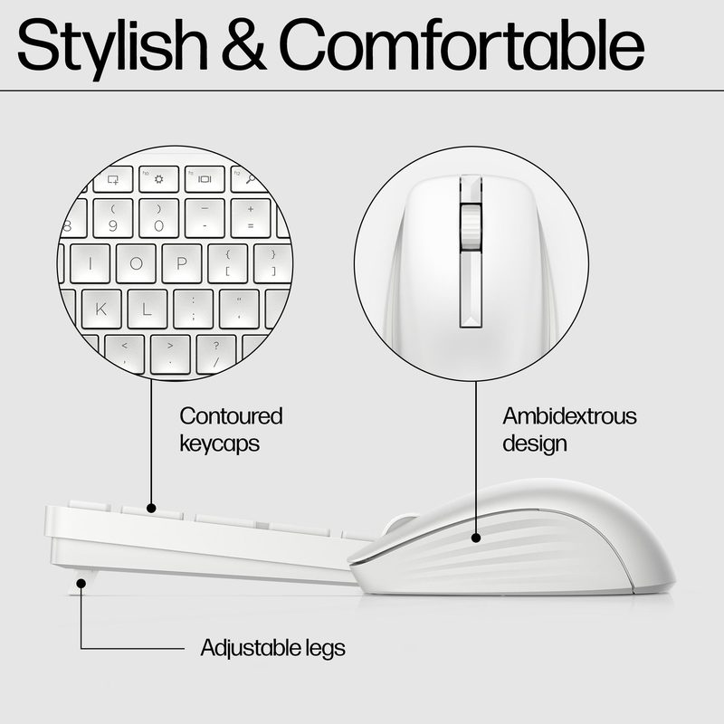 HP 655 Wireless Keyboard and Mouse Combo