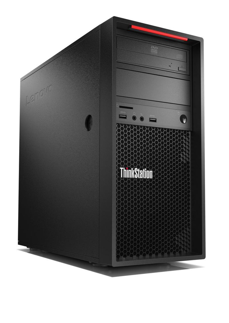 Lenovo ThinkStation P520c Intel® Xeon® 16 GB DDR4-SDRAM 512 GB SSD NVIDIA® Quadro® P1000 Windows 10 Pro for Workstations Workstation
