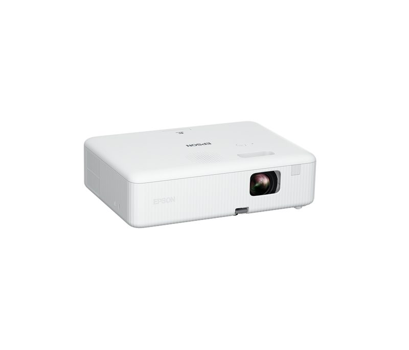 Epson EpiqVision Flex CO-W01 Portable Projector, 3-Chip 3LCD, Widescreen, 3,000 Lumens Color/White Brightness, 5 W Speaker, 300-Inch Home Entertainment and Work, Streaming Ready