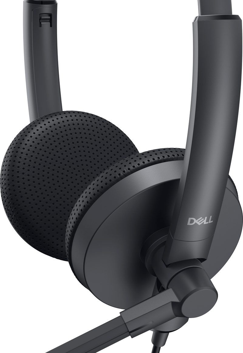 DELL WH1022 Headset Wired Head-band Calls/Music USB Type-A Black