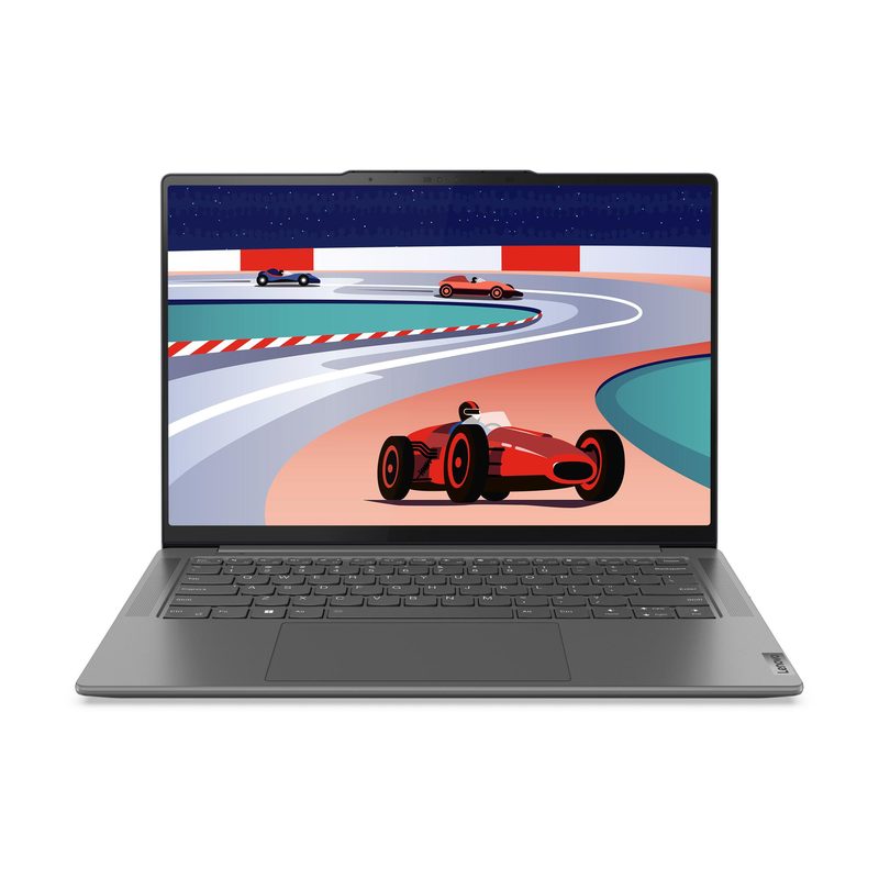 Lenovo Yoga Pro 7 14ARP8 AMD Ryzen™ 7 7735HS Laptop 36.8 cm (14.5") WQXGA 16 GB LPDDR5-SDRAM 512 GB SSD Wi-Fi 6E (802.11ax) Windows 11 Home Grey