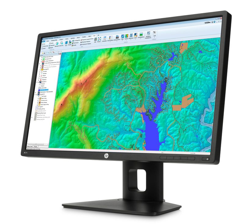 HP Z27s computer monitor 68.6 cm (27") 3840 x 2160 pixels 4K Ultra HD LED Black