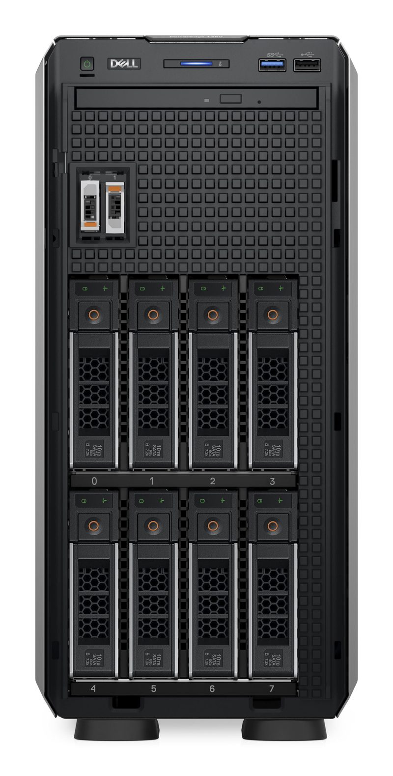 DELL PowerEdge T350 server 4 TB Tower Intel Xeon E E-2336 2.9 GHz 16 GB DDR4-SDRAM 600 W