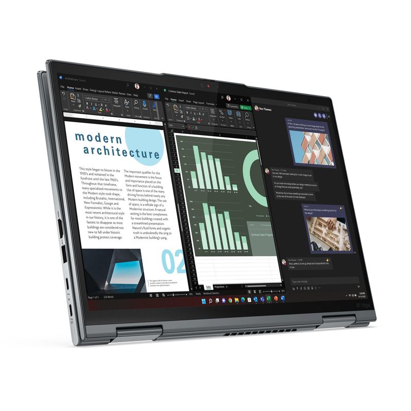 Lenovo ThinkPad X1 Yoga Gen 8 Intel® Core™ i7 i7-1365U Hybrid (2-in-1) 35.6 cm (14") Touchscreen WUXGA 32 GB LPDDR5-SDRAM 1 TB SSD Wi-Fi 6E (802.11ax) Windows 11 Pro Grey UK English