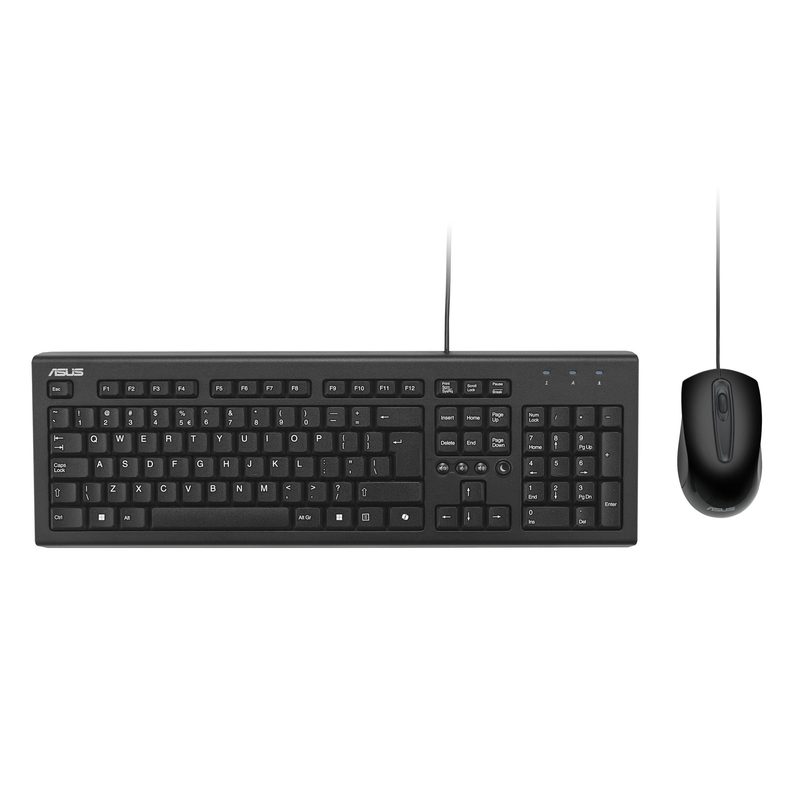 ASUS U2000 +MOUSE/BK/UI keyboard Mouse included Universal USB Black