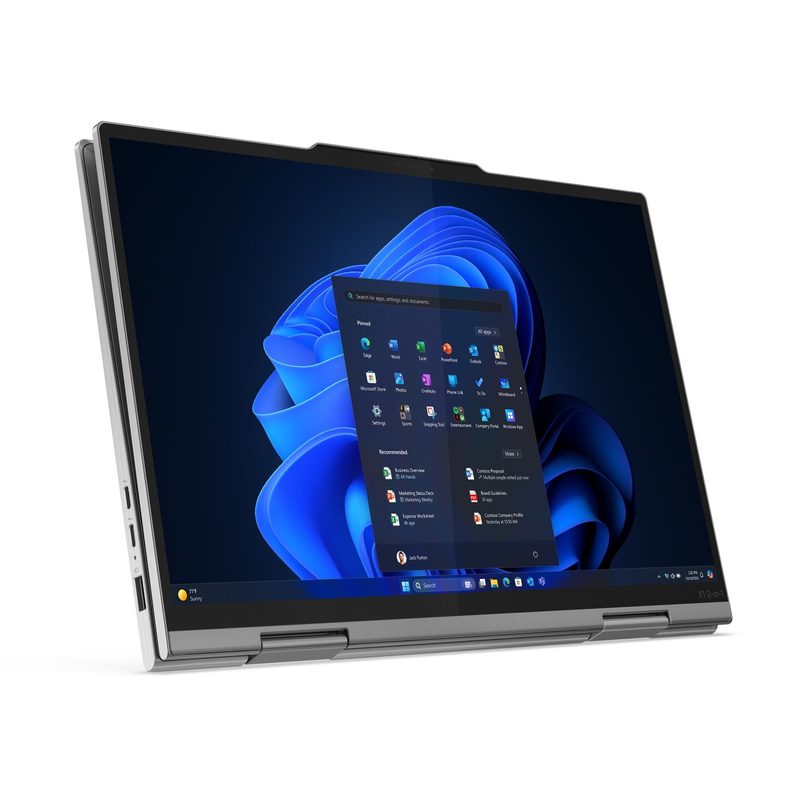 Lenovo ThinkPad X1 2-in-1 Gen 10 Copilot+ PC Intel Core Ultra 7 268V Laptop 35.6 cm (14") Touchscreen WUXGA 32 GB LPDDR5x-SDRAM 1 TB SSD Wi-Fi 7 (802.11be) Windows 11 Pro Grey German
