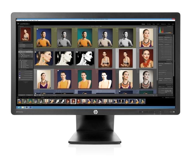HP Z23i computer monitor 58.4 cm (23") 1920 x 1080 pixels Full HD LED Black