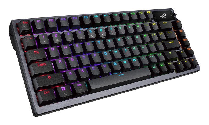 ASUS ROG Azoth keyboard Gaming USB + RF Wireless + Bluetooth Black