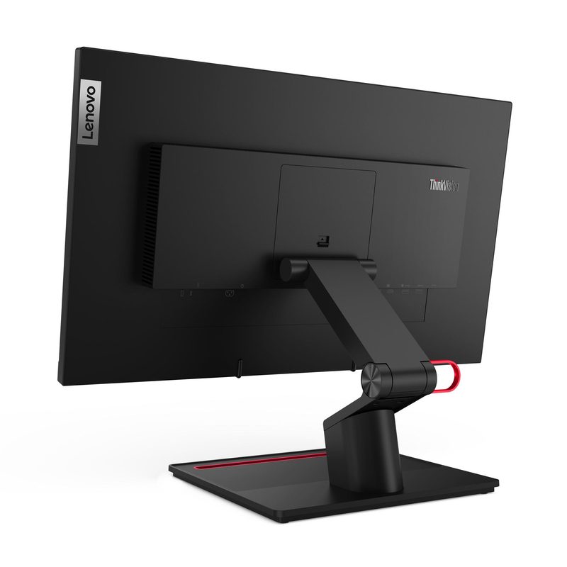 Lenovo ThinkVision T24t-20 computer monitor 60.5 cm (23.8") 1920 x 1080 pixels Full HD LED Touchscreen Black