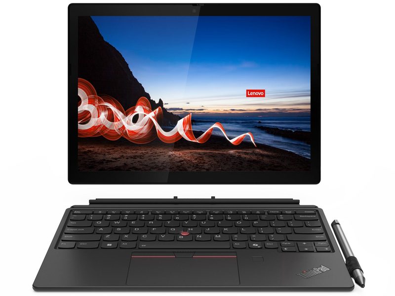 Lenovo ThinkPad X12 Detachable Gen 2 Intel Core Ultra 5 134U Hybrid (2-in-1) 31.2 cm (12.3") Touchscreen 32 GB LPDDR5x-SDRAM 512 GB SSD Wi-Fi 6E (802.11ax) Windows 11 Pro Black French