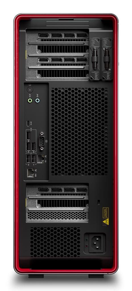 Lenovo ThinkStation P7 Intel Xeon W w5-3425 32 GB DDR5-SDRAM 1 TB SSD NVIDIA RTX A4500 Windows 11 Pro for Workstations Tower Workstation Black, Red