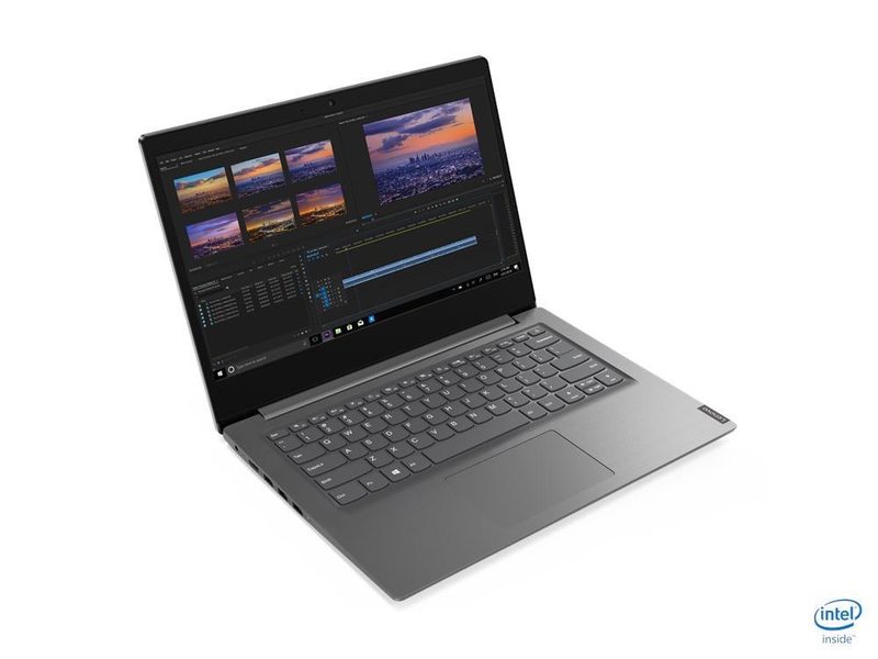 Lenovo V14 IIL Intel® Core™ i7 i7-1065G7 Laptop 35.6 cm (14") HD 4 GB DDR4-SDRAM 256 GB SSD Wi-Fi 5 (802.11ac) Windows 10 Home Grey Spanish