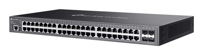 TP-Link Omada SG5452XF network switch Managed L3 Gigabit Ethernet (10/100/1000) 1U Black