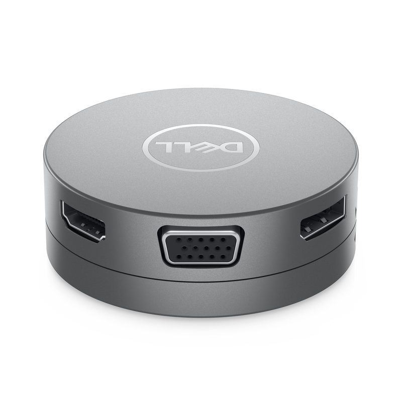 DELL DA310 Wired USB 3.2 Gen 2 (3.1 Gen 2) Type-C Silver