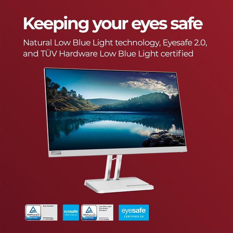 Lenovo L24e-40 computer monitor 60.5 cm (23.8") 1920 x 1080 pixels Full HD LED Grey