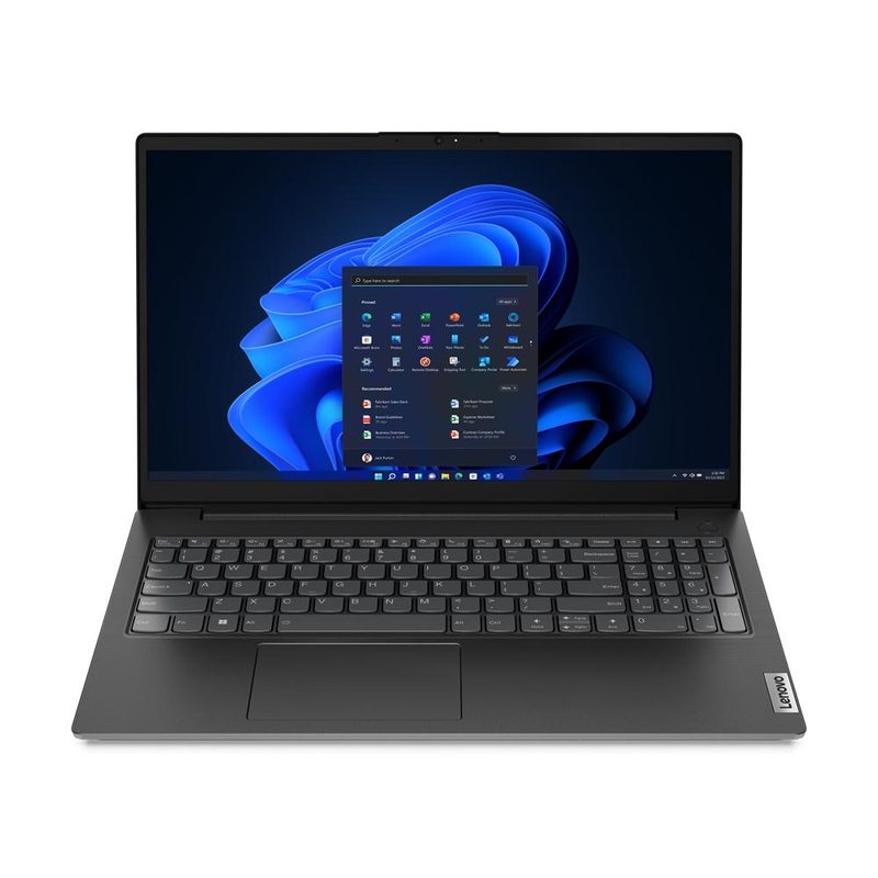 Lenovo V15 G4 ABP AMD Ryzen™ 5 7430U Laptop 39.6 cm (15.6") Full HD 8 GB DDR4-SDRAM 256 GB SSD Wi-Fi 6 (802.11ax) Windows 11 Pro Black UK English