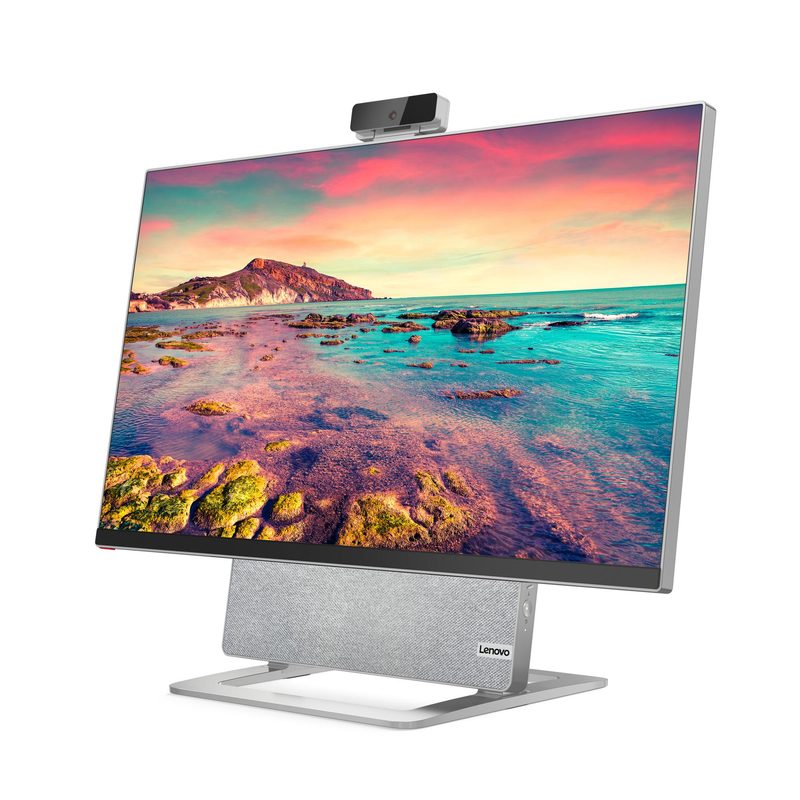 Lenovo Yoga AIO 7 27ACH6 68.6 cm (27") 3840 x 2160 pixels All-in-One PC 32 GB DDR4-SDRAM 1 TB SSD AMD Radeon RX 6600M Windows 10 Home Wi-Fi 6 (802.11ax) Grey