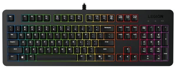 Lenovo K310 keyboard Gaming USB German Black