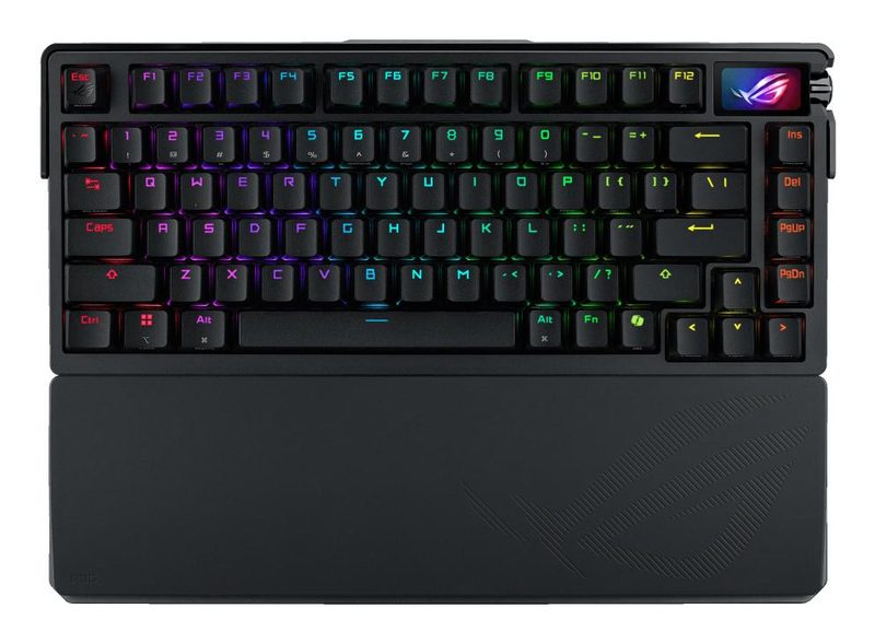 ASUS ROG Azoth Extreme keyboard Gaming USB + RF Wireless + Bluetooth QWERTZ French Black