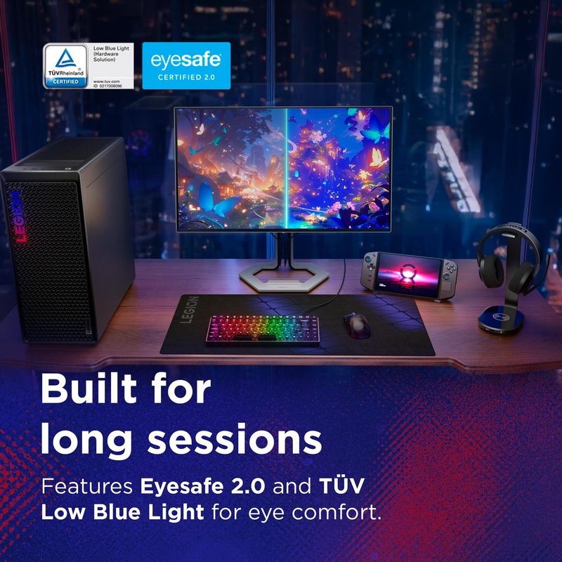 Lenovo Legion Pro 32UD-10 computer monitor 80 cm (31.5") 3840 x 2160 pixels 4K Ultra HD QD-OLED Black