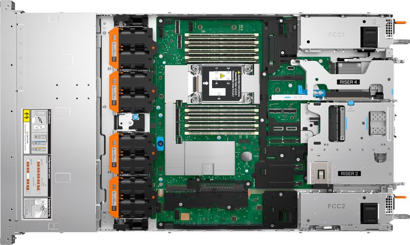 DELL PowerEdge R470 server 480 GB Rack (1U) Intel Xeon 6 6511P 2.3 GHz 16 GB DDR5-SDRAM 800 W