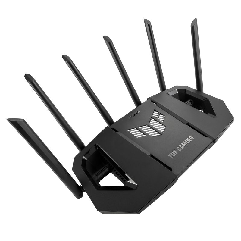 ASUS 90IG0A30-MO9C00 wireless router 2.5 Gigabit Ethernet Tri-band (2.4 GHz / 5 GHz / 6 GHz) Black
